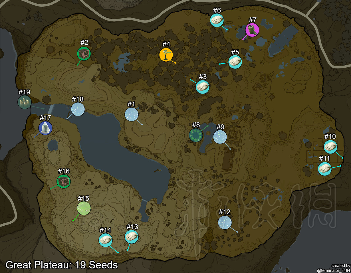 《塞爾達傳說：曠野之息》呀哈哈都在哪？900個呀哈哈地圖分布位置一覽