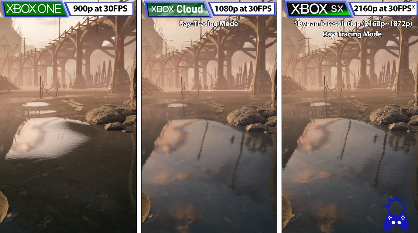 微軟Xcloud雲遊戲 vs X1:幀數畫質載入時間都更好 微軟Xcloud雲遊戲 vs X1:幀數畫質載入時間都更好