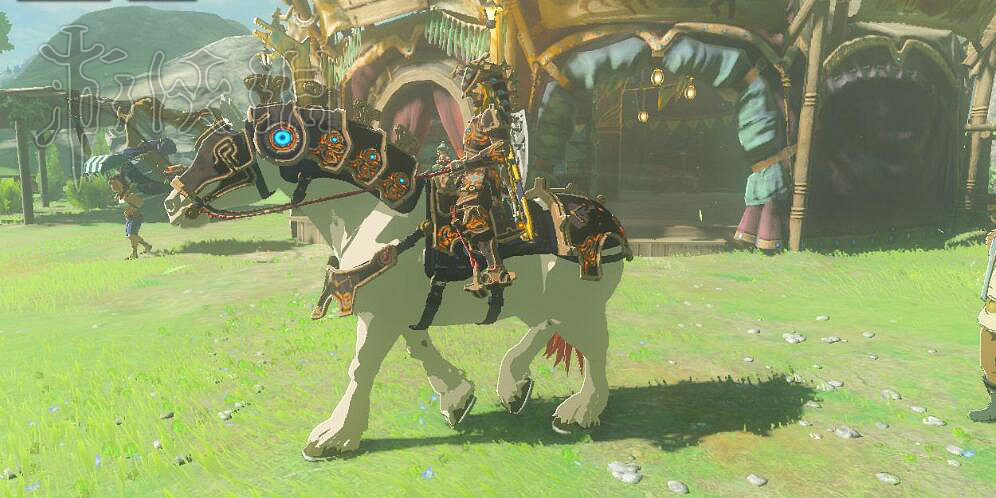 《塞爾達傳說：曠野之息》DLC2給馬裝備護具方法介紹