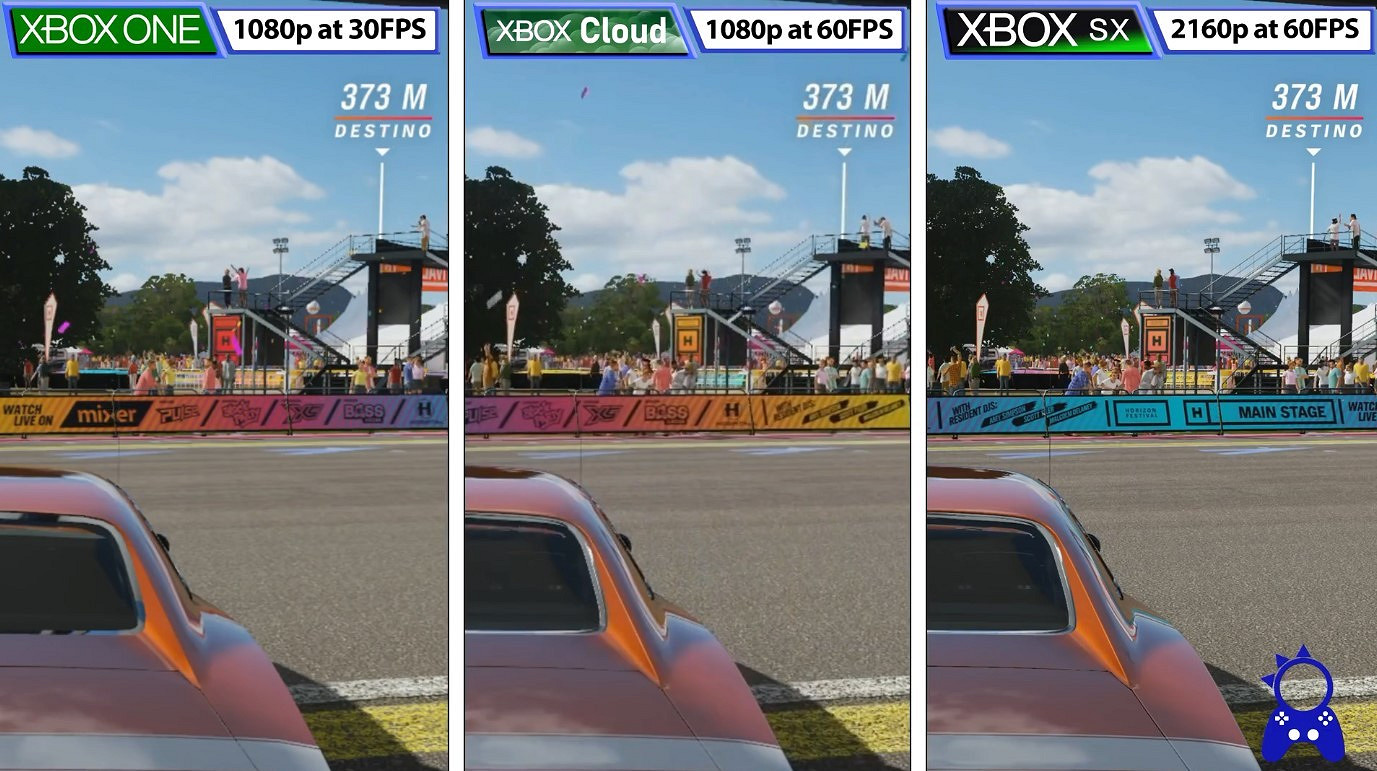 微軟Xcloud雲遊戲 vs X1:幀數畫質載入時間都更好 微軟Xcloud雲遊戲 vs X1:幀數畫質載入時間都更好