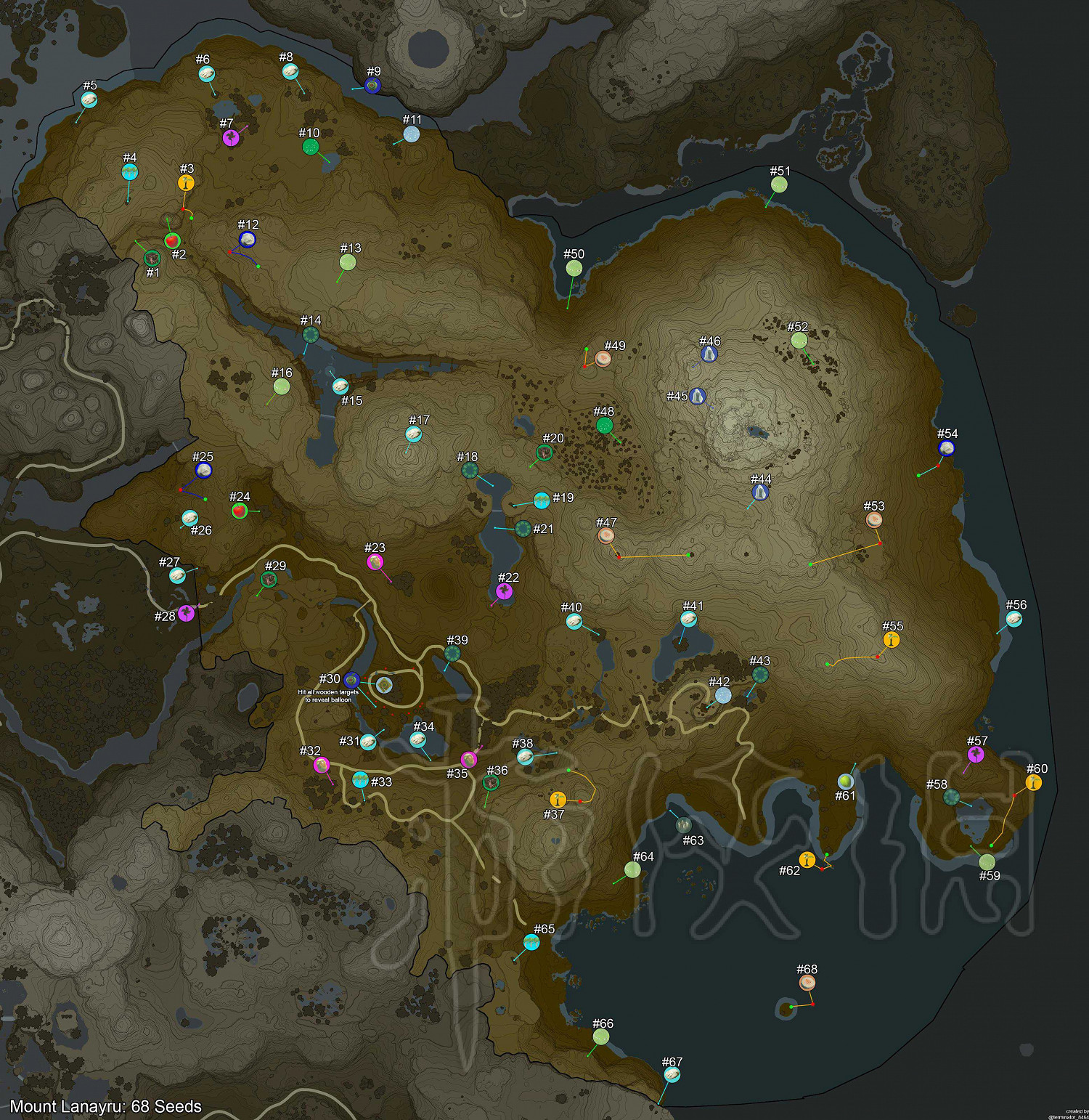 《塞爾達傳說：曠野之息》呀哈哈都在哪？900個呀哈哈地圖分布位置一覽