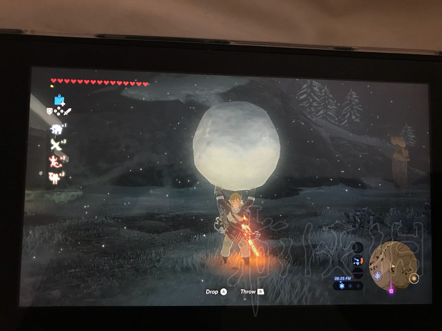 《塞爾達傳說：曠野之息》刷雪球方法介紹 怎麽刷雪球？