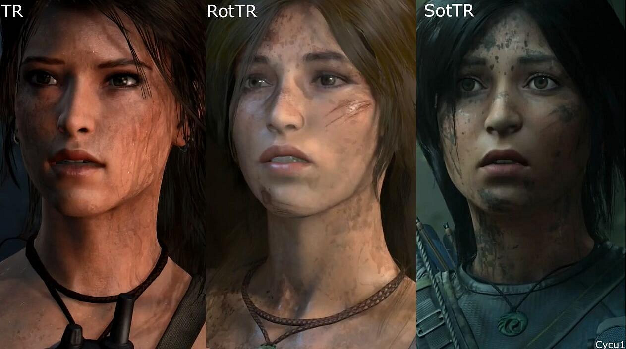 《古墓奇兵：暗影》三代勞拉對比影片分享 哪個版本勞拉更好看