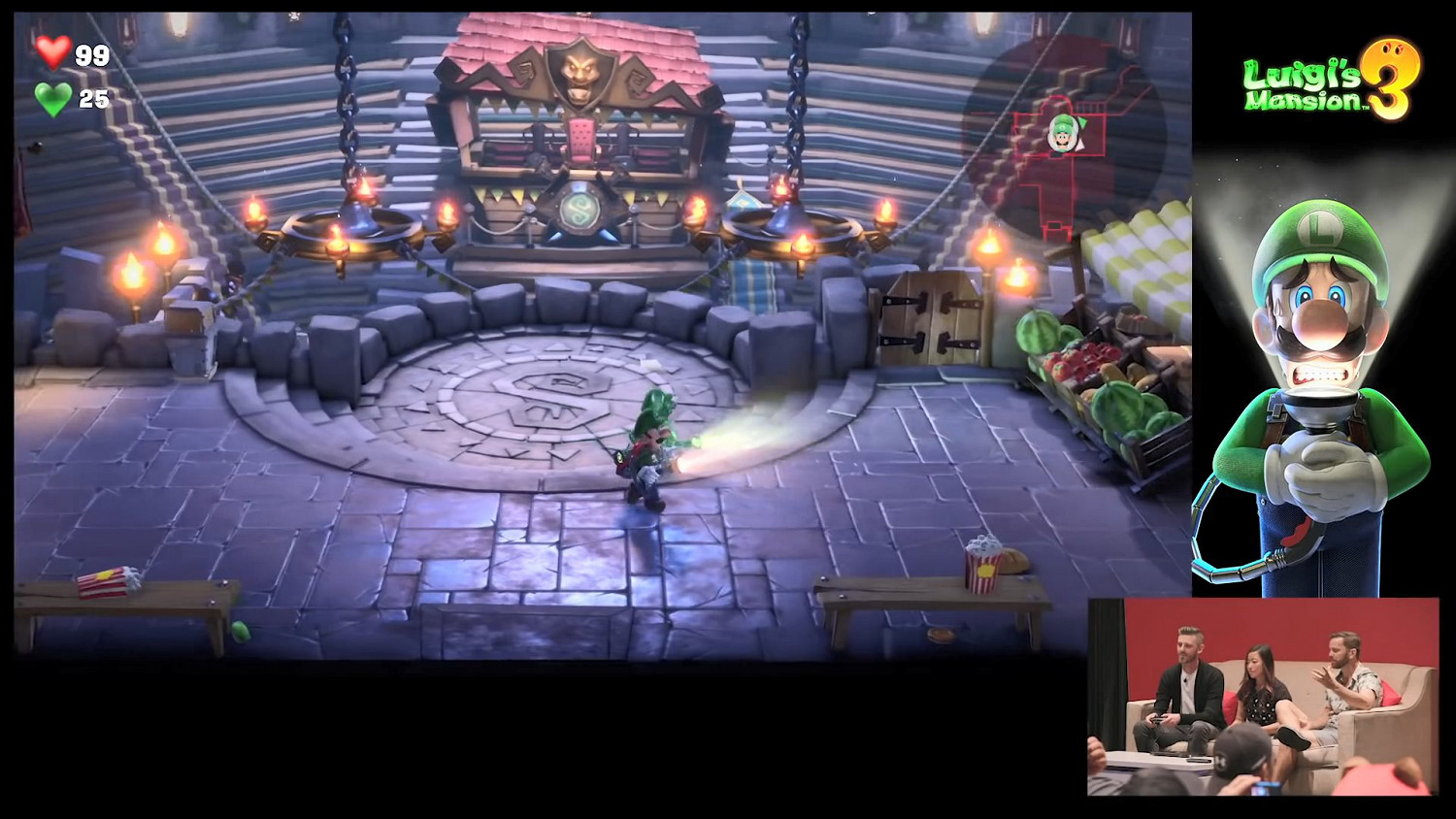 與玩家一起抓鬼 《路易吉洋館3》多人實機展示 與玩家一起抓鬼 《路易吉洋館3》多人實機展示