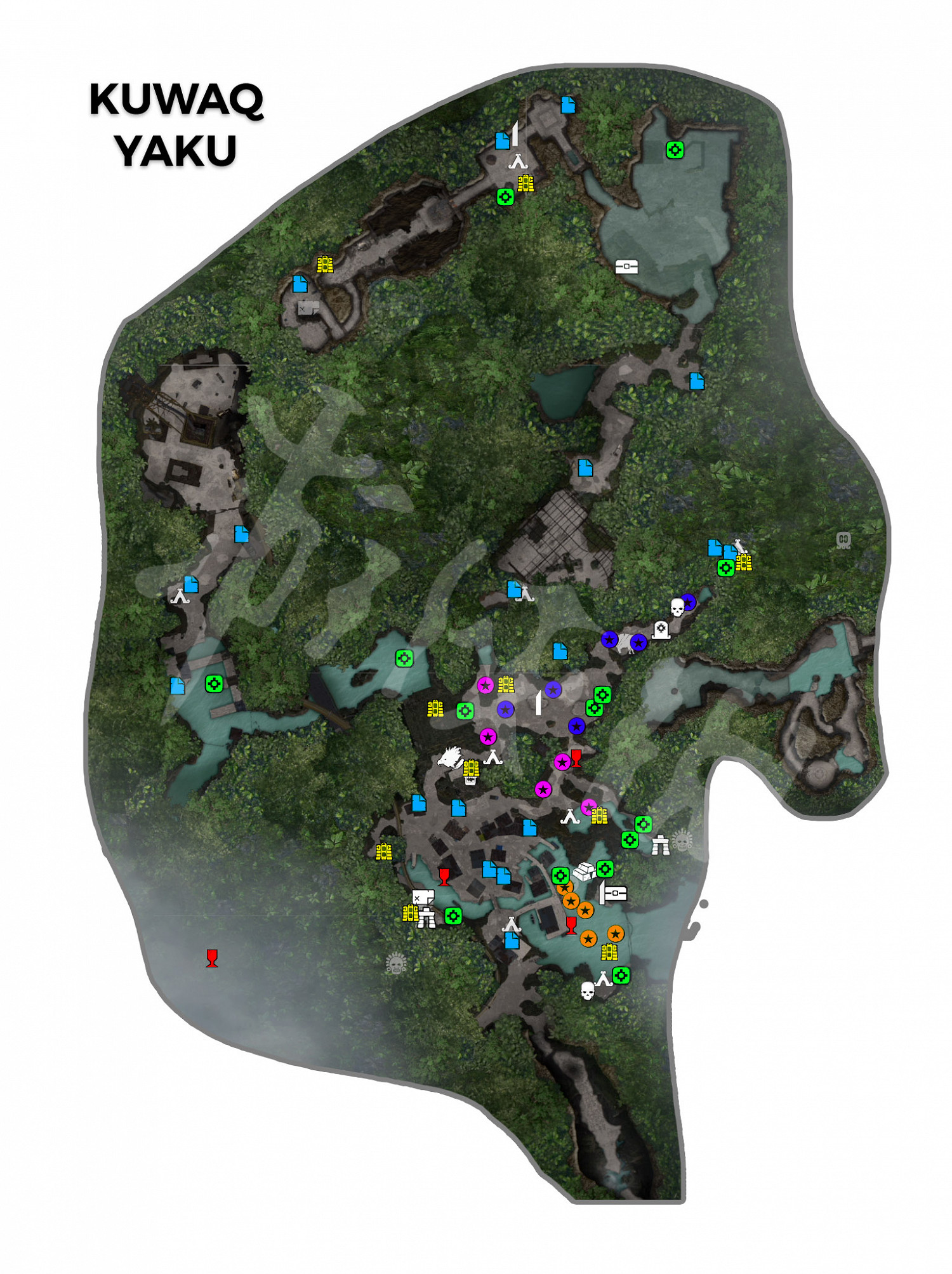 《古墓奇兵：暗影》全古墓+挑戰+資源點收集地圖 地圖大全