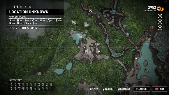 《古墓奇兵暗影》帕提提城隱藏物品全地圖一覽 全隱藏物品位置