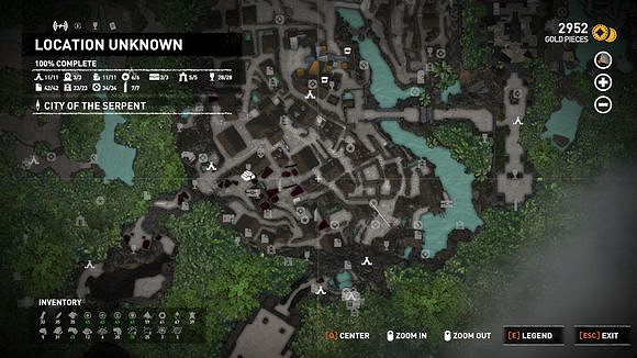 《古墓奇兵暗影》帕提提城隱藏物品全地圖一覽 全隱藏物品位置