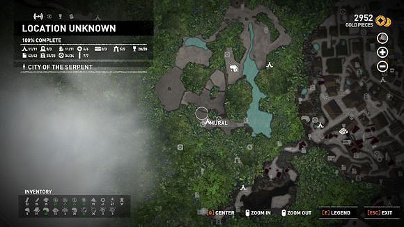 《古墓奇兵暗影》帕提提城隱藏物品全地圖一覽 全隱藏物品位置