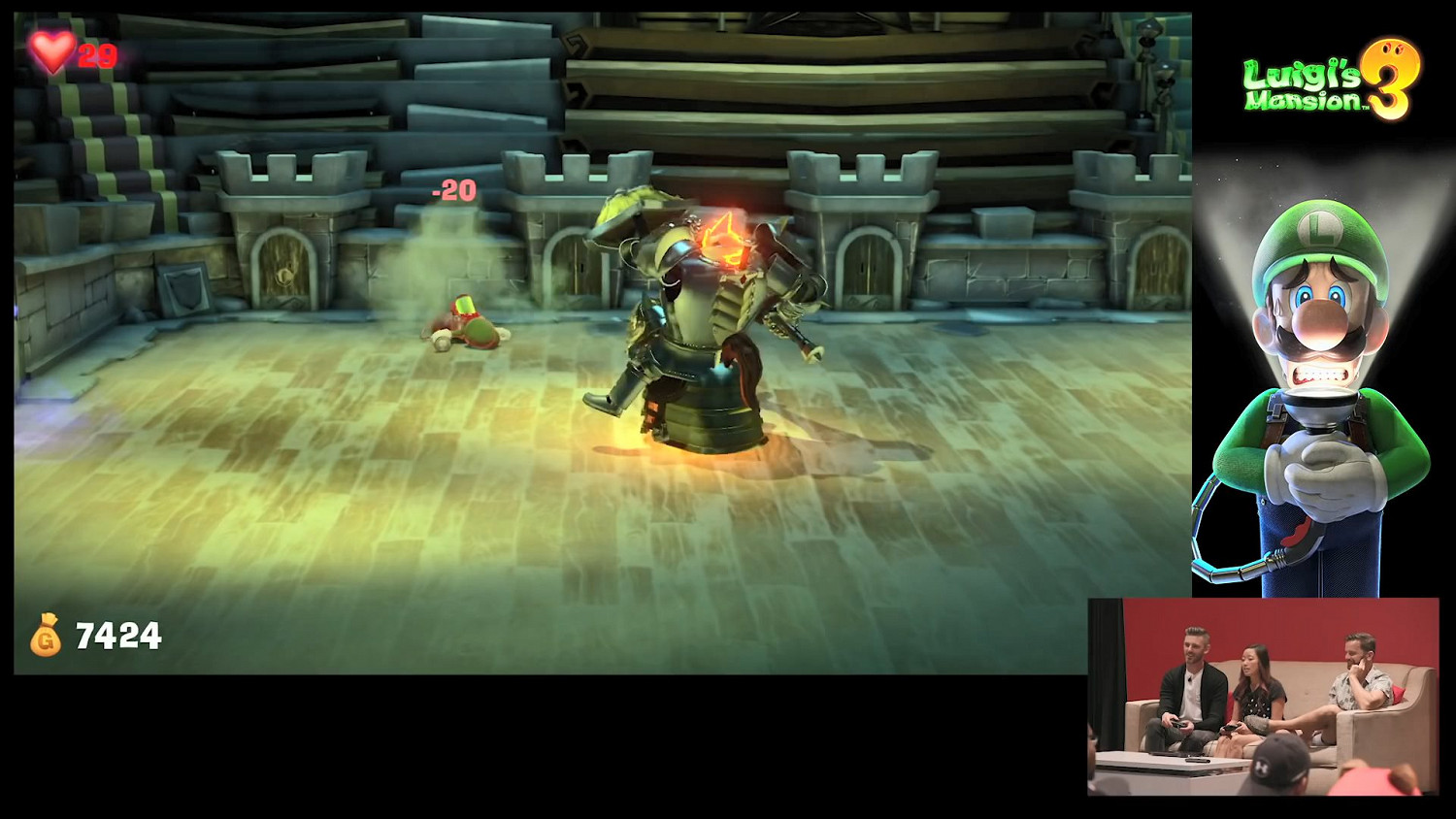 與玩家一起抓鬼 《路易吉洋館3》多人實機展示 與玩家一起抓鬼 《路易吉洋館3》多人實機展示