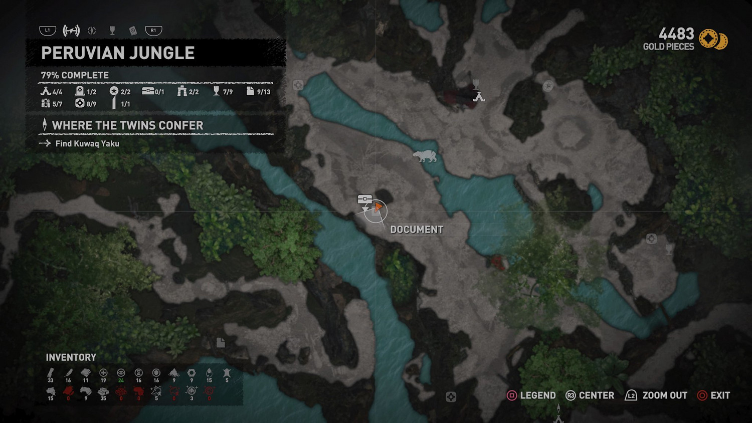 《古墓奇兵暗影》秘魯叢林收藏品在哪 秘魯叢林全地圖收集詳解 《古墓奇兵暗影》秘魯叢林收藏品在哪 秘魯叢林全地圖收集詳解