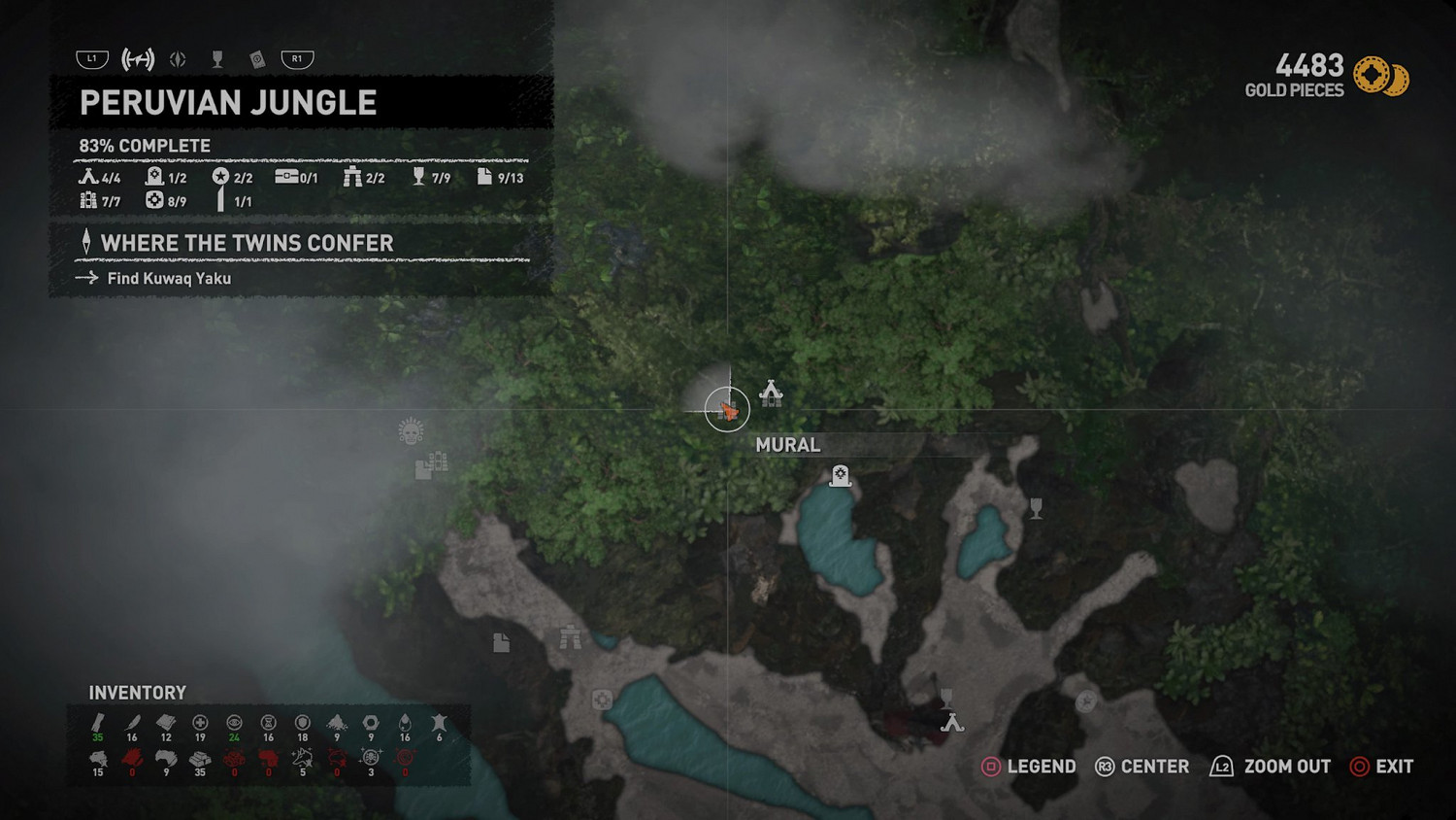 《古墓奇兵暗影》秘魯叢林收藏品在哪 秘魯叢林全地圖收集詳解