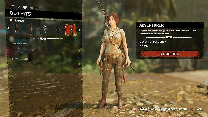 《古墓奇兵暗影》全服裝圖鑒及屬性加成一覽 全服裝解鎖條件一覽 《古墓奇兵暗影》全服裝圖鑒及屬性加成一覽 全服裝解鎖條件一覽