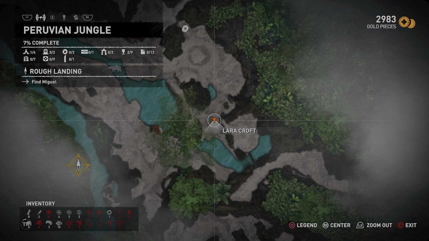 《古墓奇兵暗影》秘魯叢林收藏品在哪 秘魯叢林全地圖收集詳解 《古墓奇兵暗影》秘魯叢林收藏品在哪 秘魯叢林全地圖收集詳解