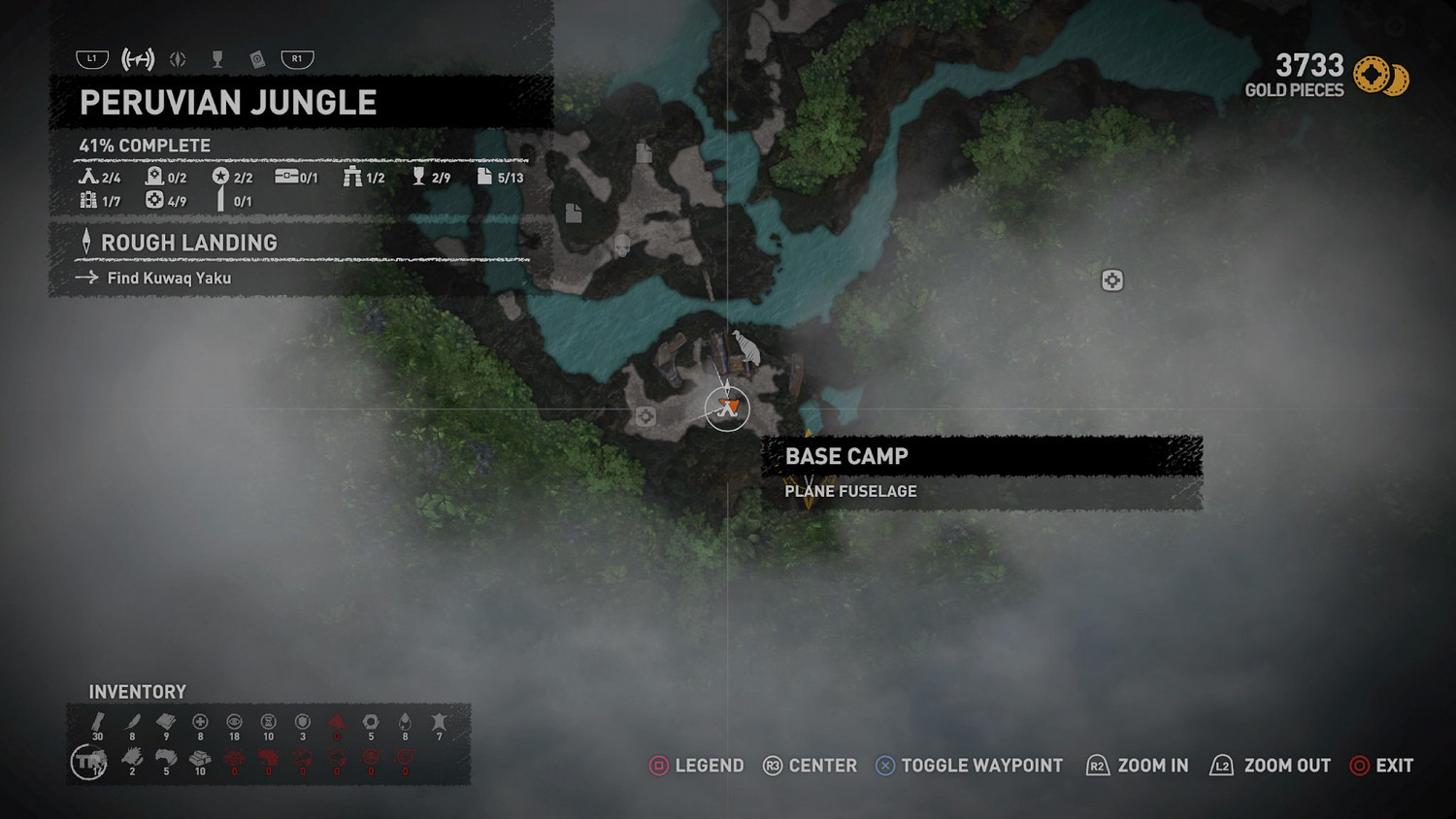 《古墓奇兵暗影》秘魯叢林收藏品在哪 秘魯叢林全地圖收集詳解 《古墓奇兵暗影》秘魯叢林收藏品在哪 秘魯叢林全地圖收集詳解