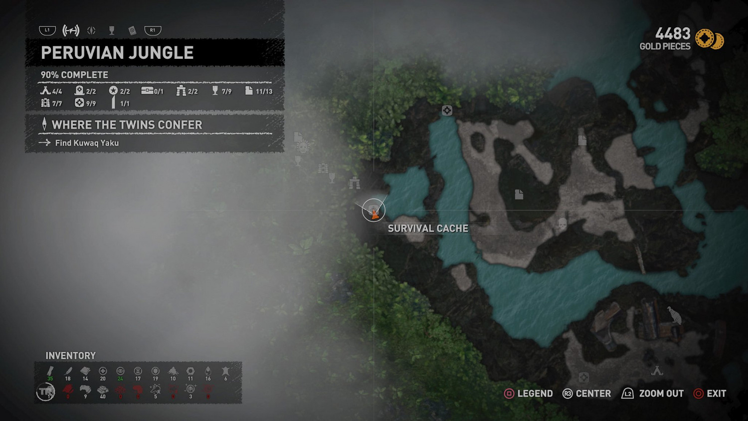 《古墓奇兵暗影》秘魯叢林收藏品在哪 秘魯叢林全地圖收集詳解