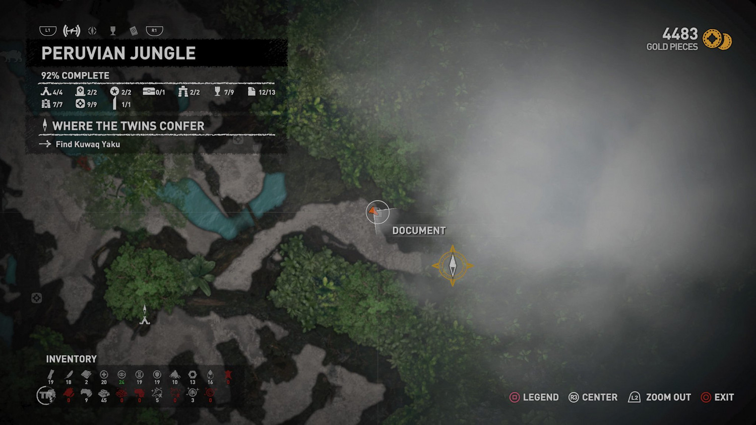 《古墓奇兵暗影》秘魯叢林收藏品在哪 秘魯叢林全地圖收集詳解 《古墓奇兵暗影》秘魯叢林收藏品在哪 秘魯叢林全地圖收集詳解