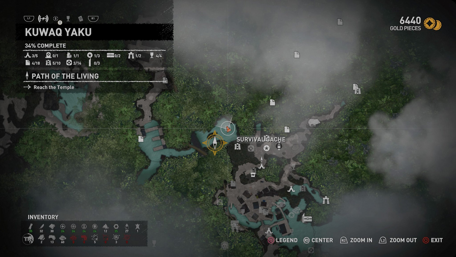 《古墓奇兵暗影》庫阿克雅庫全收集物品及挑戰任務圖文攻略分享