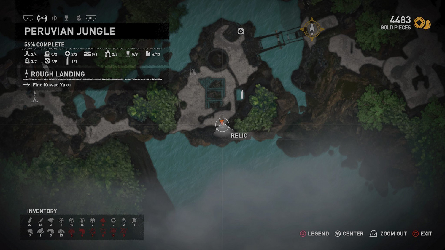 《古墓奇兵暗影》秘魯叢林收藏品在哪 秘魯叢林全地圖收集詳解 《古墓奇兵暗影》秘魯叢林收藏品在哪 秘魯叢林全地圖收集詳解