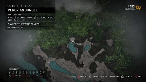 《古墓奇兵暗影》秘魯叢林收藏品在哪 秘魯叢林全地圖收集詳解 《古墓奇兵暗影》秘魯叢林收藏品在哪 秘魯叢林全地圖收集詳解