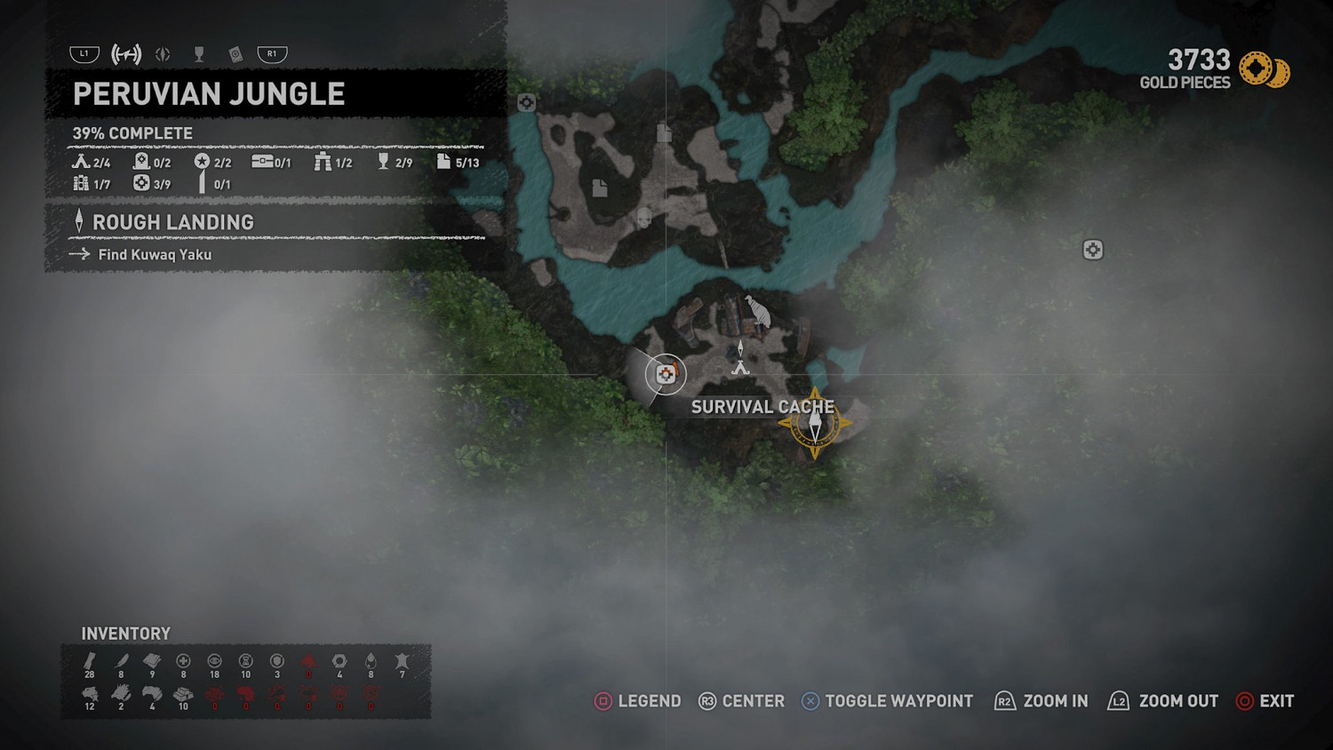 《古墓奇兵暗影》秘魯叢林收藏品在哪 秘魯叢林全地圖收集詳解 《古墓奇兵暗影》秘魯叢林收藏品在哪 秘魯叢林全地圖收集詳解