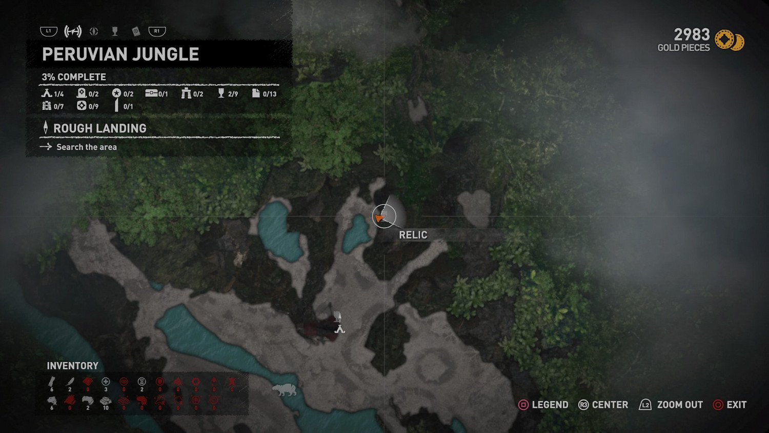 《古墓奇兵暗影》秘魯叢林收藏品在哪 秘魯叢林全地圖收集詳解 《古墓奇兵暗影》秘魯叢林收藏品在哪 秘魯叢林全地圖收集詳解