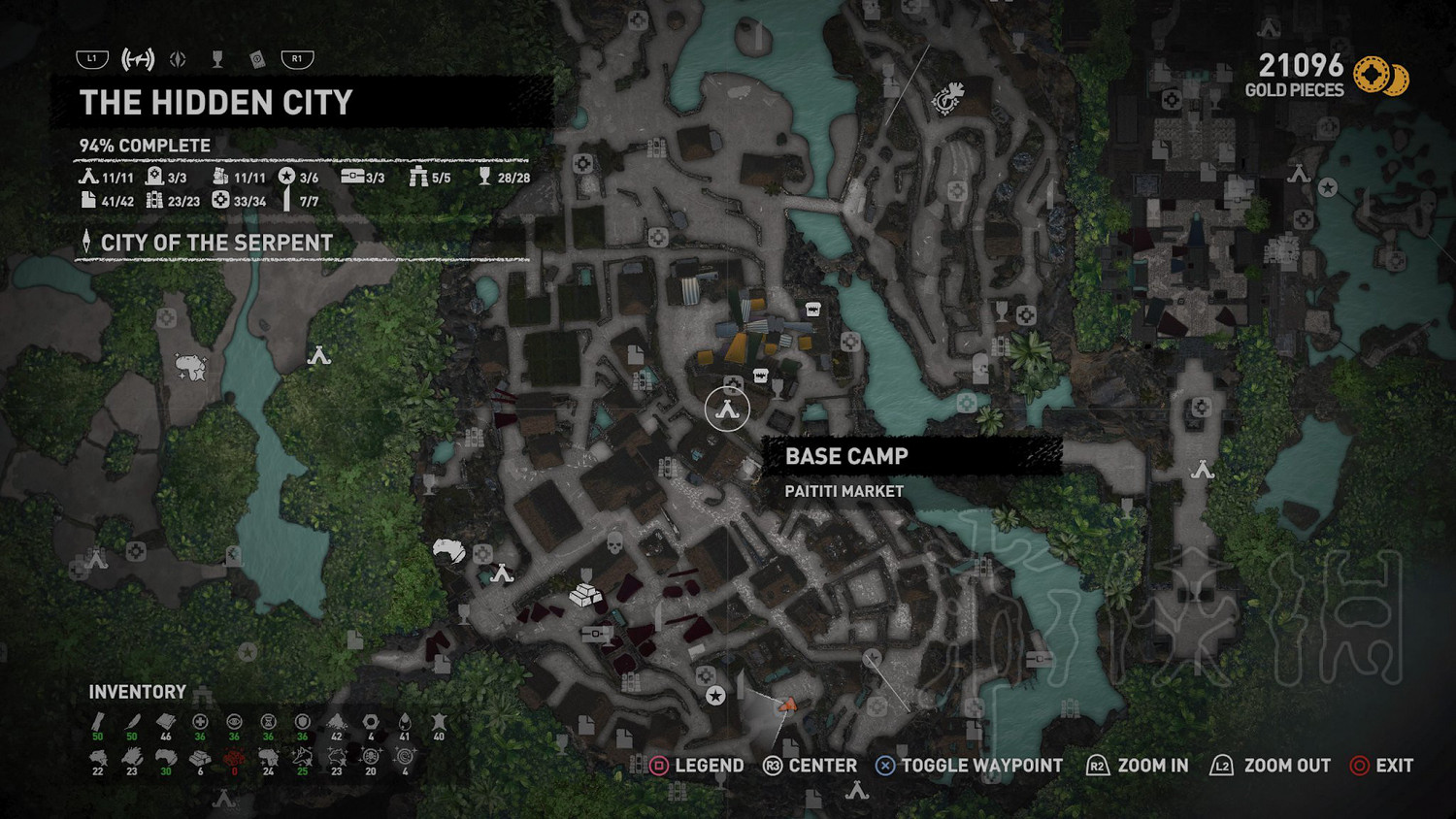 《古墓奇兵暗影》隱秘之城全營地位置一覽 營地都在哪？