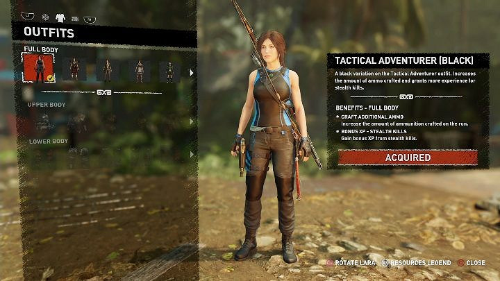 《古墓奇兵暗影》全服裝圖鑒及屬性加成一覽 全服裝解鎖條件一覽 《古墓奇兵暗影》全服裝圖鑒及屬性加成一覽 全服裝解鎖條件一覽