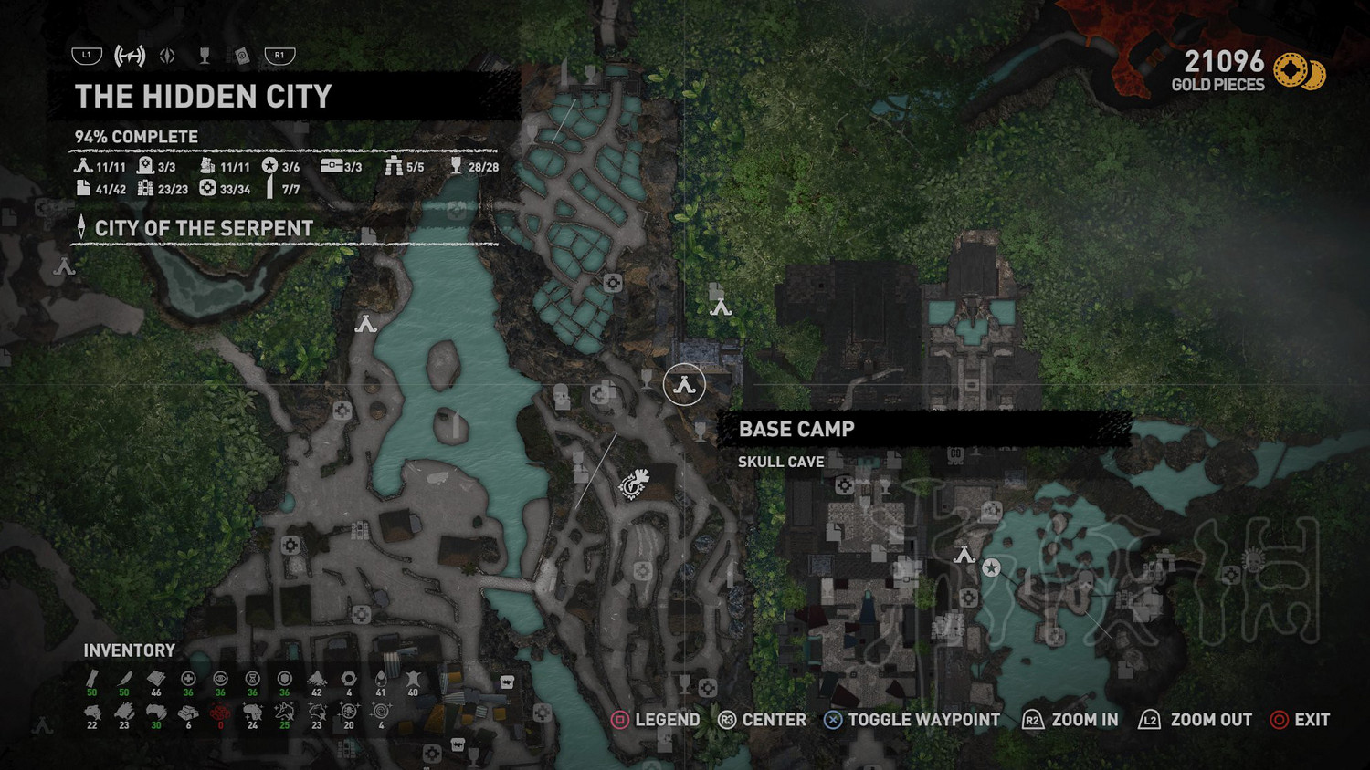 《古墓奇兵暗影》隱秘之城全營地位置一覽 營地都在哪？