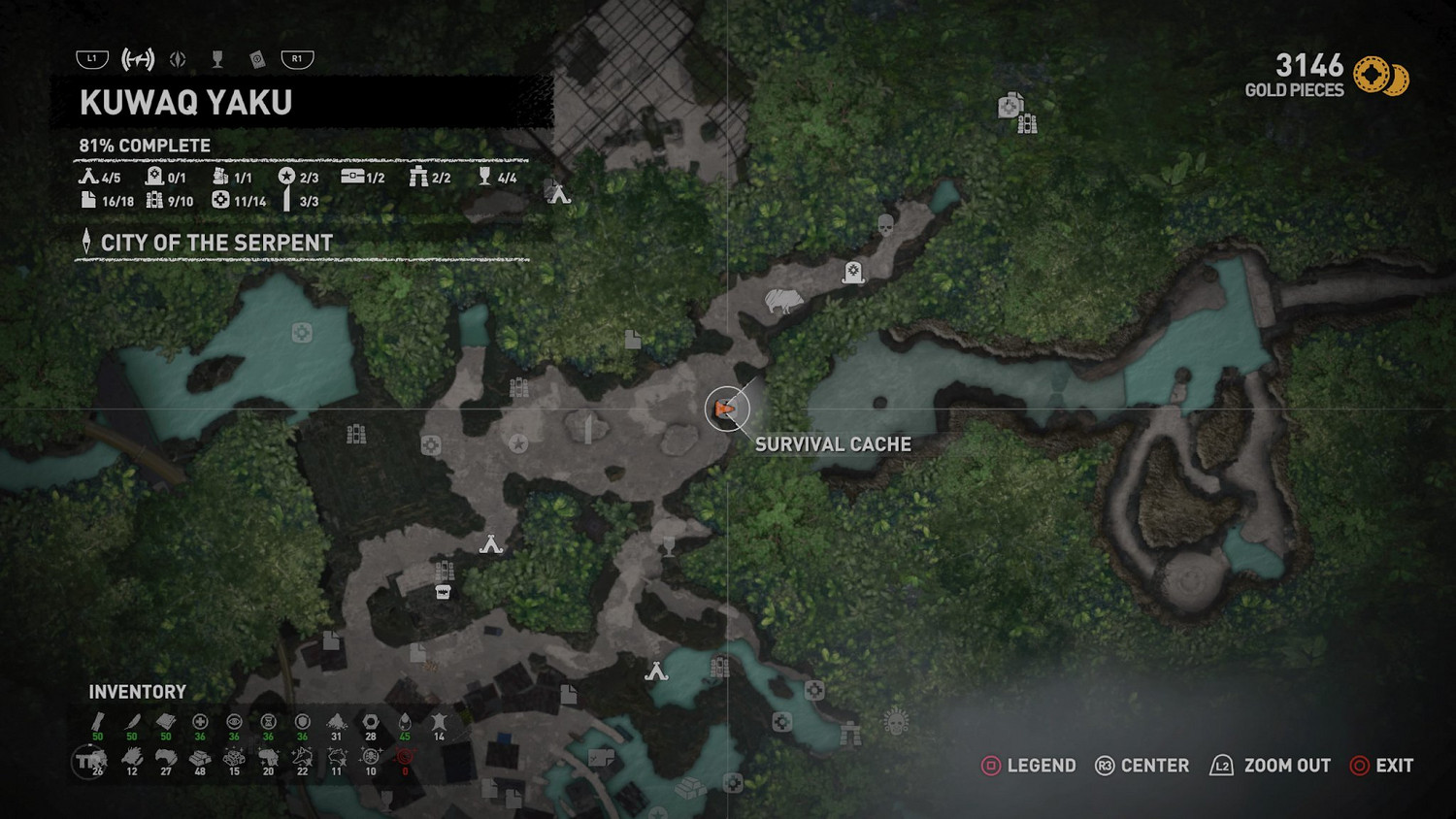 《古墓奇兵暗影》庫阿克雅庫全收集物品及挑戰任務圖文攻略分享