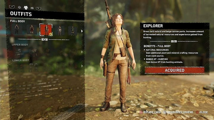 《古墓奇兵暗影》全服裝圖鑒及屬性加成一覽 全服裝解鎖條件一覽 《古墓奇兵暗影》全服裝圖鑒及屬性加成一覽 全服裝解鎖條件一覽