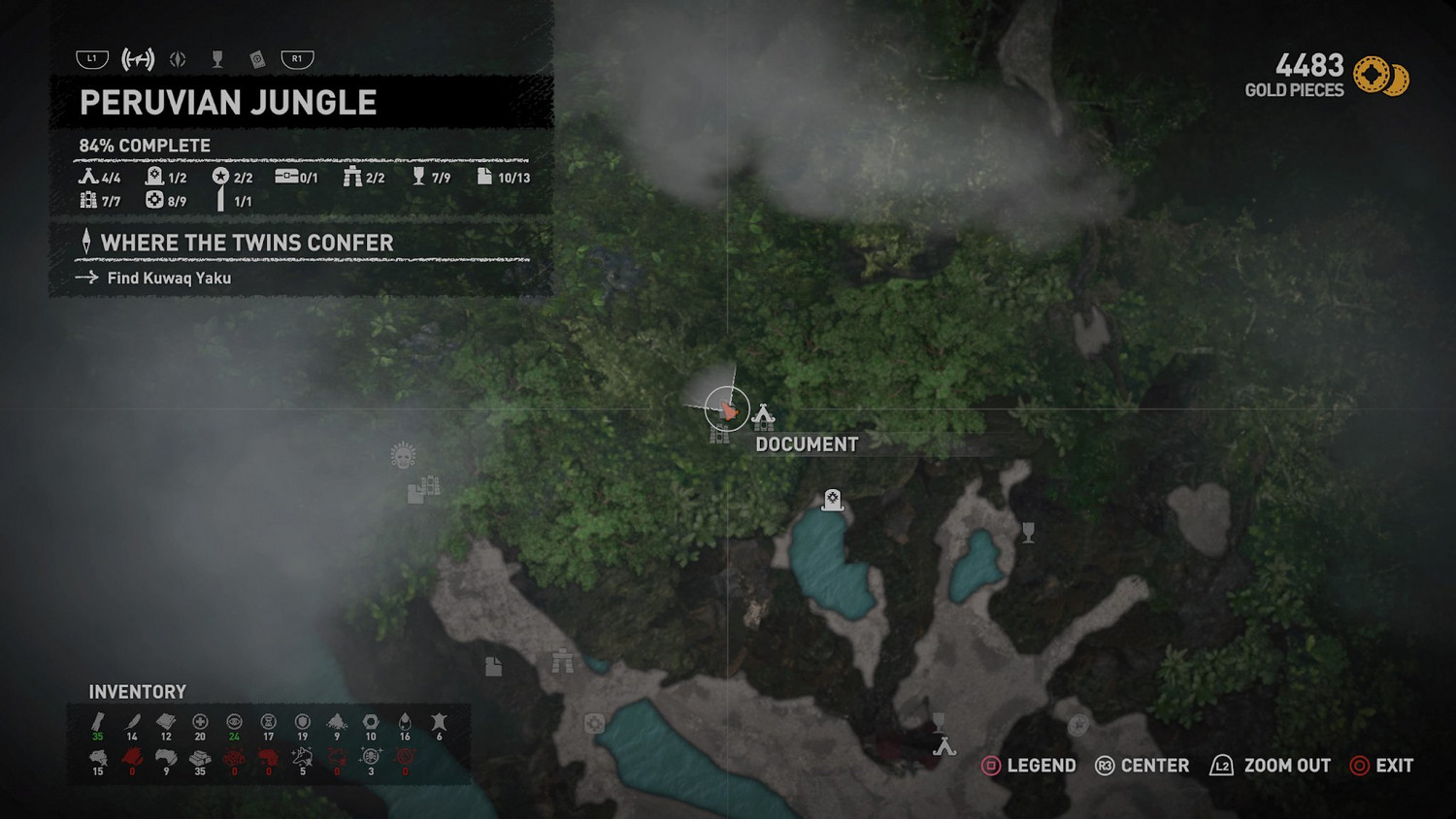 《古墓奇兵暗影》秘魯叢林收藏品在哪 秘魯叢林全地圖收集詳解 《古墓奇兵暗影》秘魯叢林收藏品在哪 秘魯叢林全地圖收集詳解