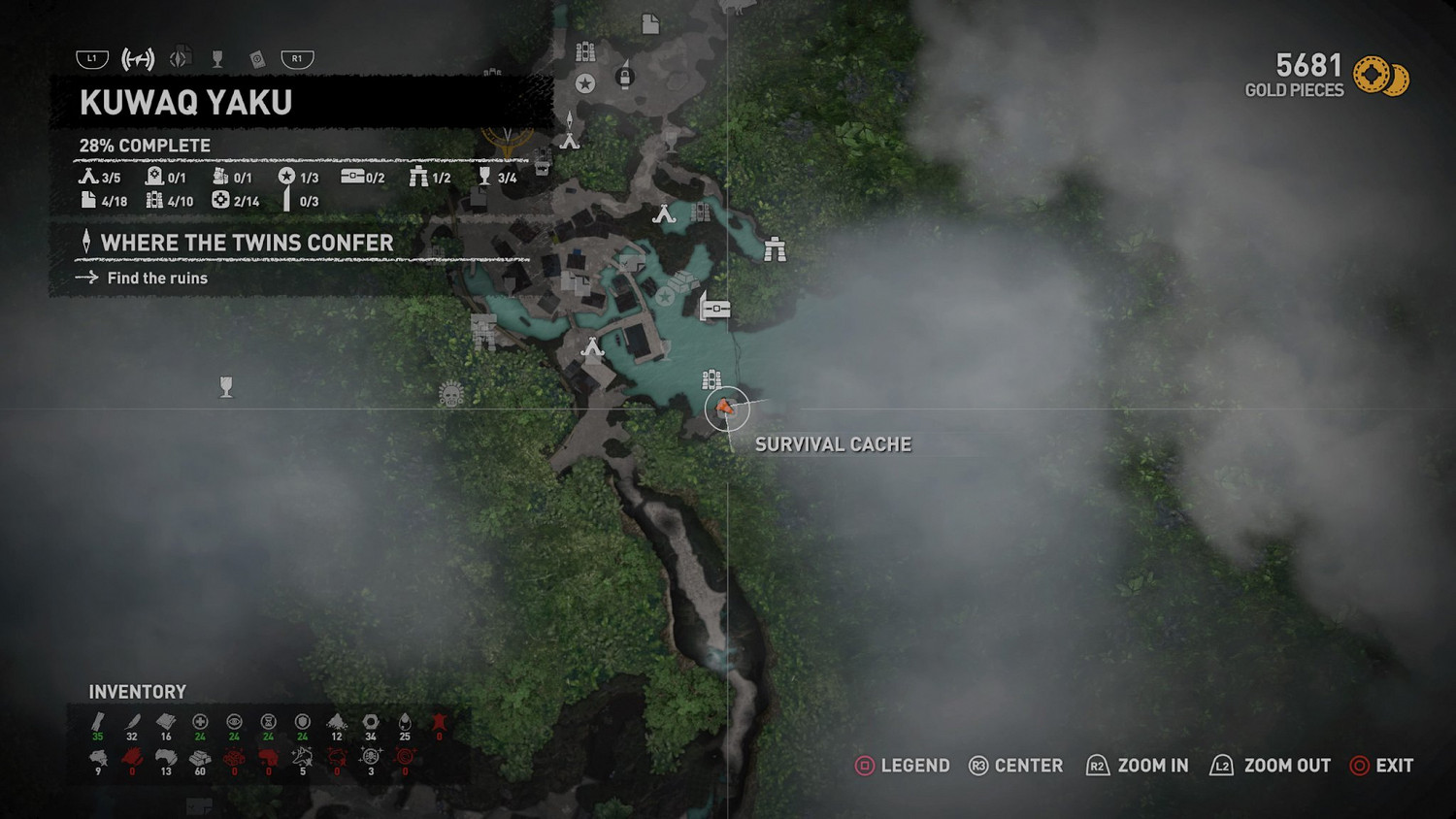 《古墓奇兵暗影》庫阿克雅庫全收集物品及挑戰任務圖文攻略分享