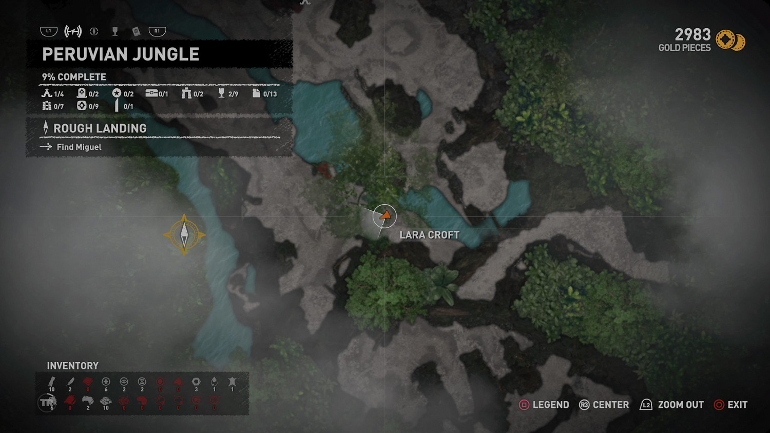 《古墓奇兵暗影》秘魯叢林收藏品在哪 秘魯叢林全地圖收集詳解 《古墓奇兵暗影》秘魯叢林收藏品在哪 秘魯叢林全地圖收集詳解