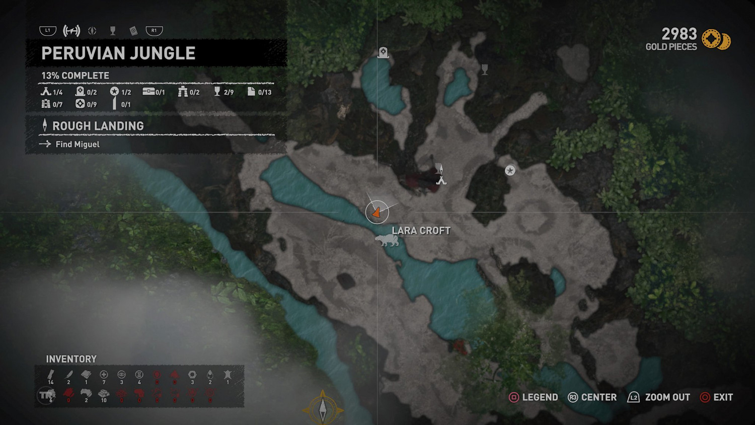 《古墓奇兵暗影》秘魯叢林收藏品在哪 秘魯叢林全地圖收集詳解 《古墓奇兵暗影》秘魯叢林收藏品在哪 秘魯叢林全地圖收集詳解