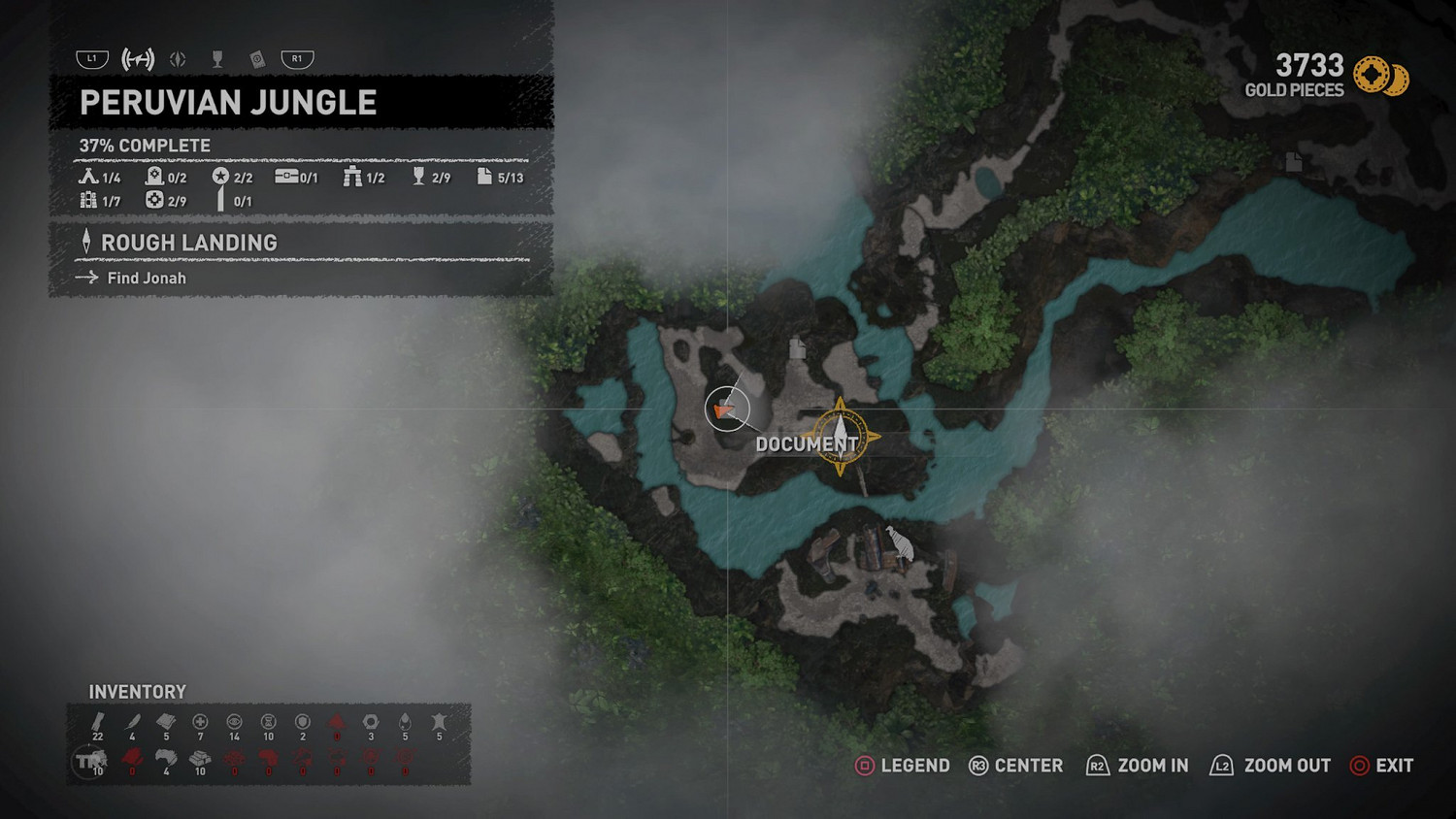 《古墓奇兵暗影》秘魯叢林收藏品在哪 秘魯叢林全地圖收集詳解 《古墓奇兵暗影》秘魯叢林收藏品在哪 秘魯叢林全地圖收集詳解