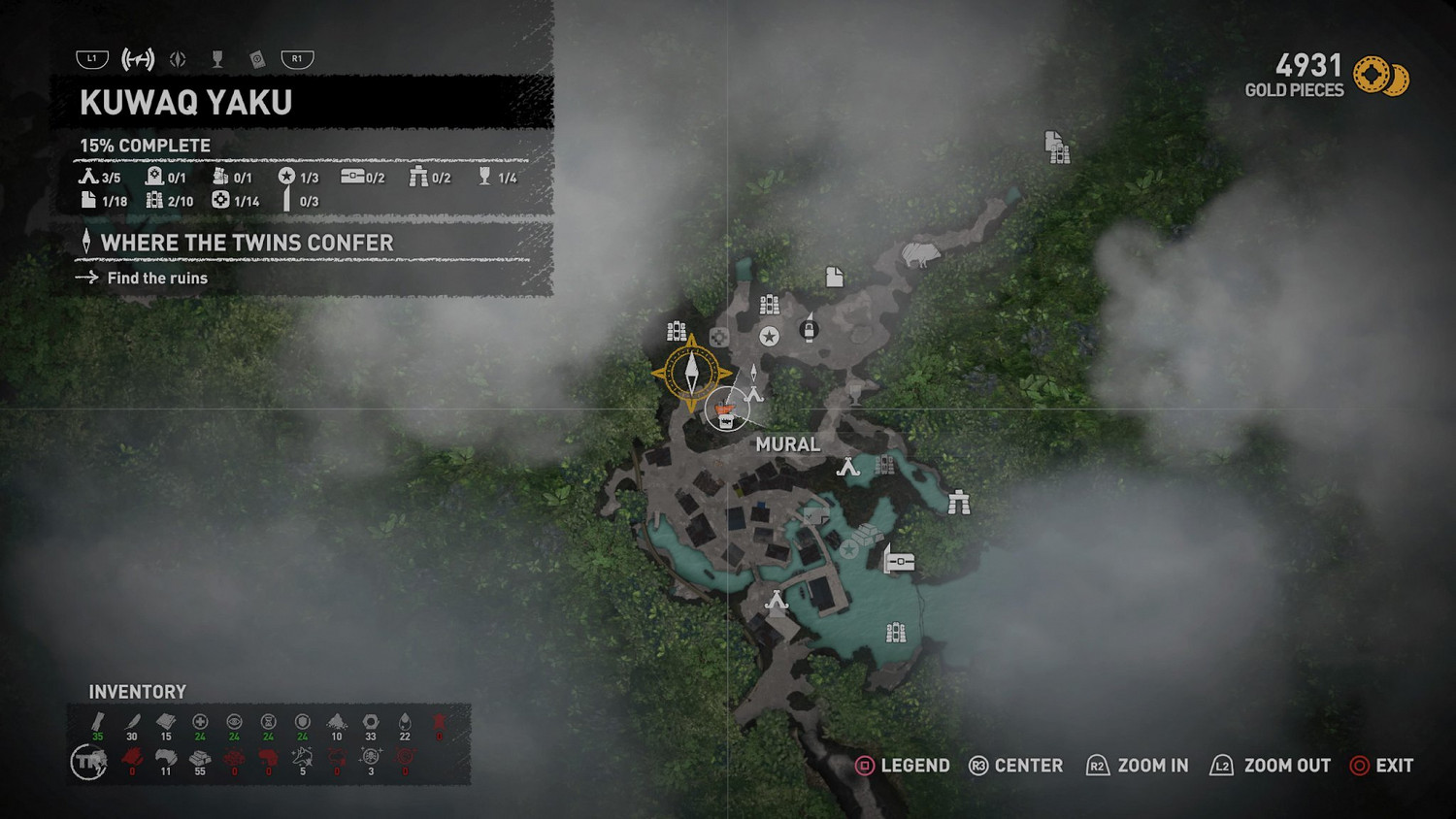 《古墓奇兵暗影》庫阿克雅庫全收集物品及挑戰任務圖文攻略分享