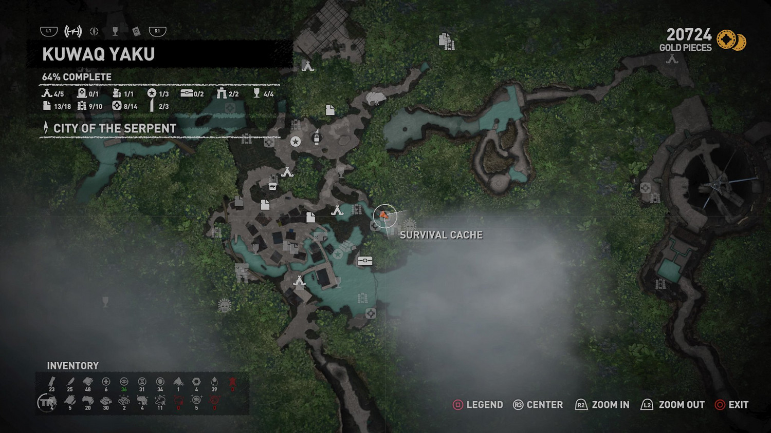 《古墓奇兵暗影》庫阿克雅庫全收集物品及挑戰任務圖文攻略分享