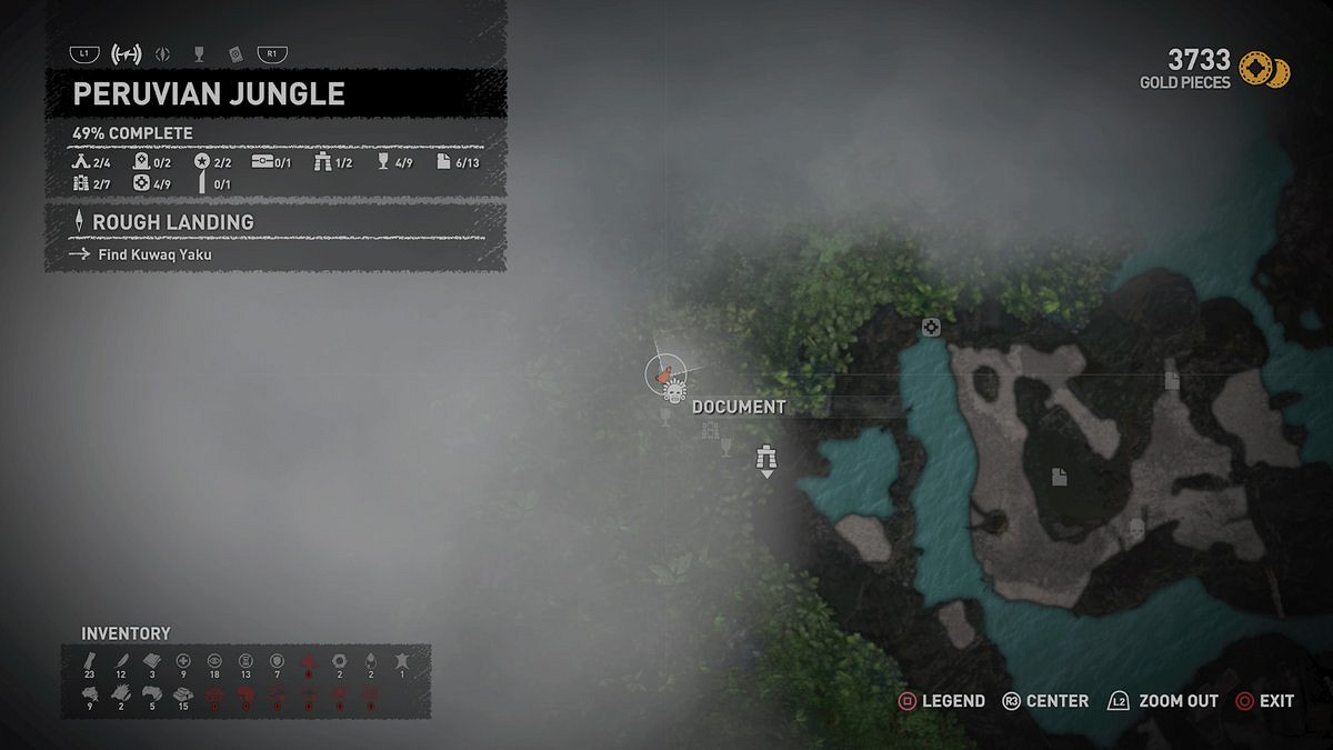 《古墓奇兵暗影》秘魯叢林收藏品在哪 秘魯叢林全地圖收集詳解 《古墓奇兵暗影》秘魯叢林收藏品在哪 秘魯叢林全地圖收集詳解