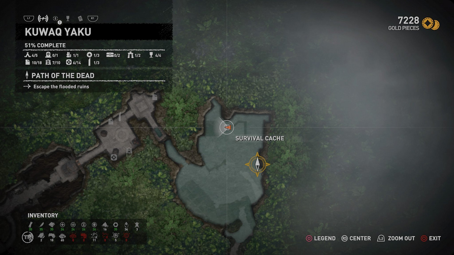 《古墓奇兵暗影》庫阿克雅庫全收集物品及挑戰任務圖文攻略分享