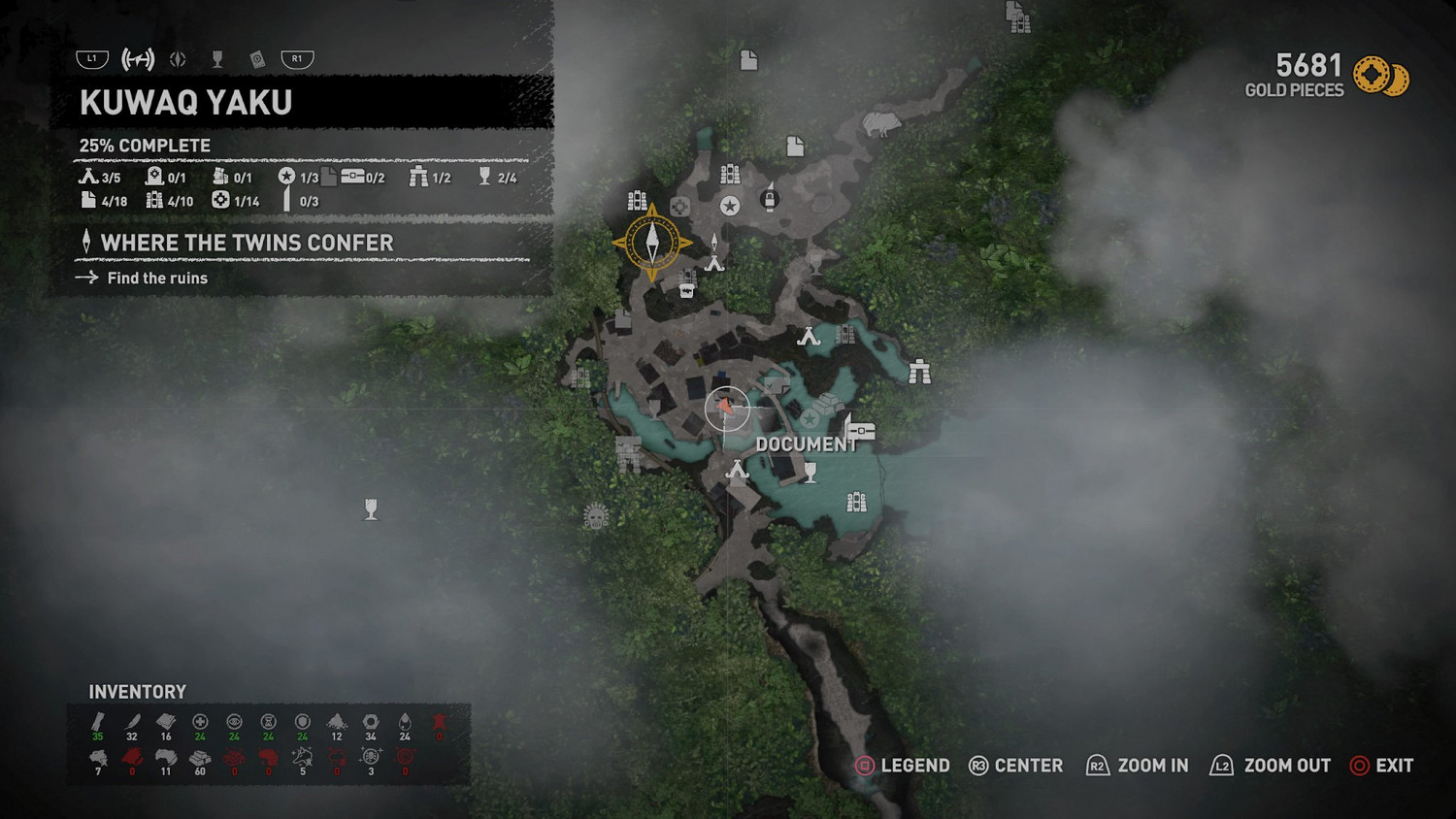 《古墓奇兵暗影》庫阿克雅庫全收集物品及挑戰任務圖文攻略分享