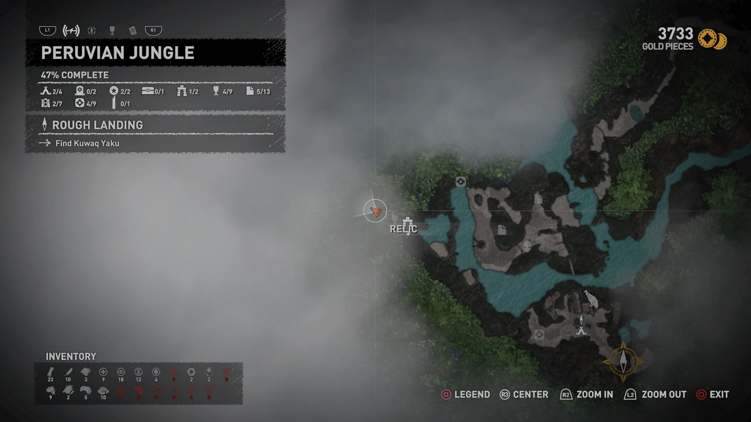 《古墓奇兵暗影》秘魯叢林收藏品在哪 秘魯叢林全地圖收集詳解 《古墓奇兵暗影》秘魯叢林收藏品在哪 秘魯叢林全地圖收集詳解