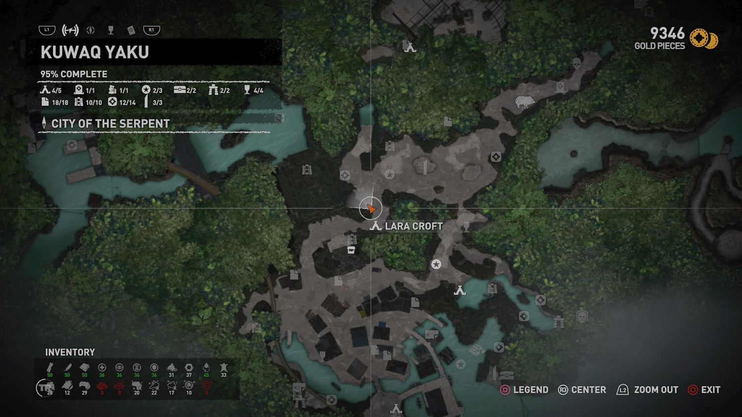 《古墓奇兵暗影》庫阿克雅庫全收集物品及挑戰任務圖文攻略分享