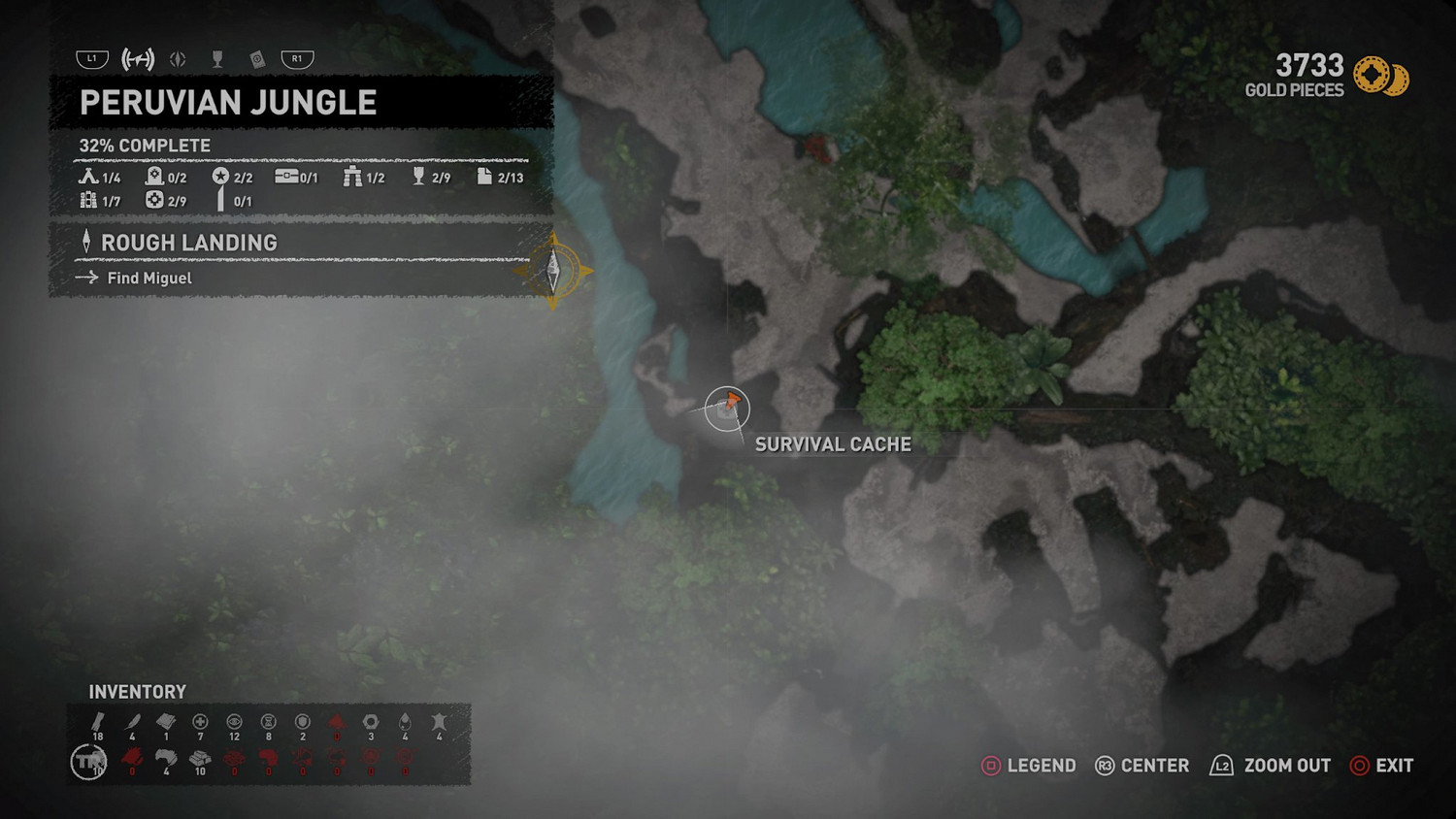 《古墓奇兵暗影》秘魯叢林收藏品在哪 秘魯叢林全地圖收集詳解 《古墓奇兵暗影》秘魯叢林收藏品在哪 秘魯叢林全地圖收集詳解