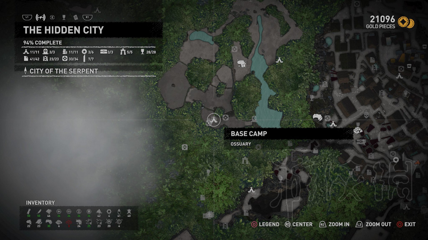 《古墓奇兵暗影》隱秘之城全營地位置一覽 營地都在哪？