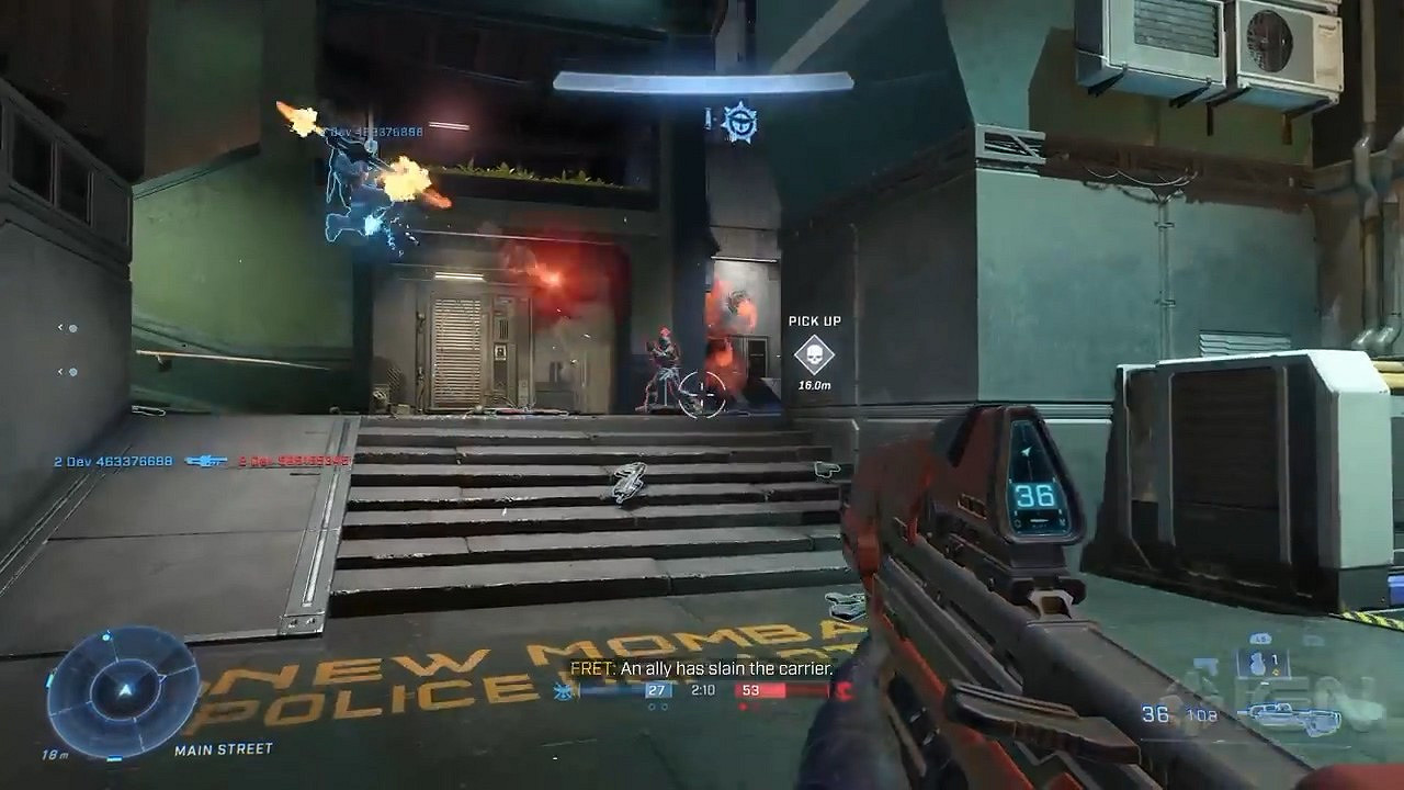 《最後一戰：無限》新多人地圖 “街頭” 實機影片展示