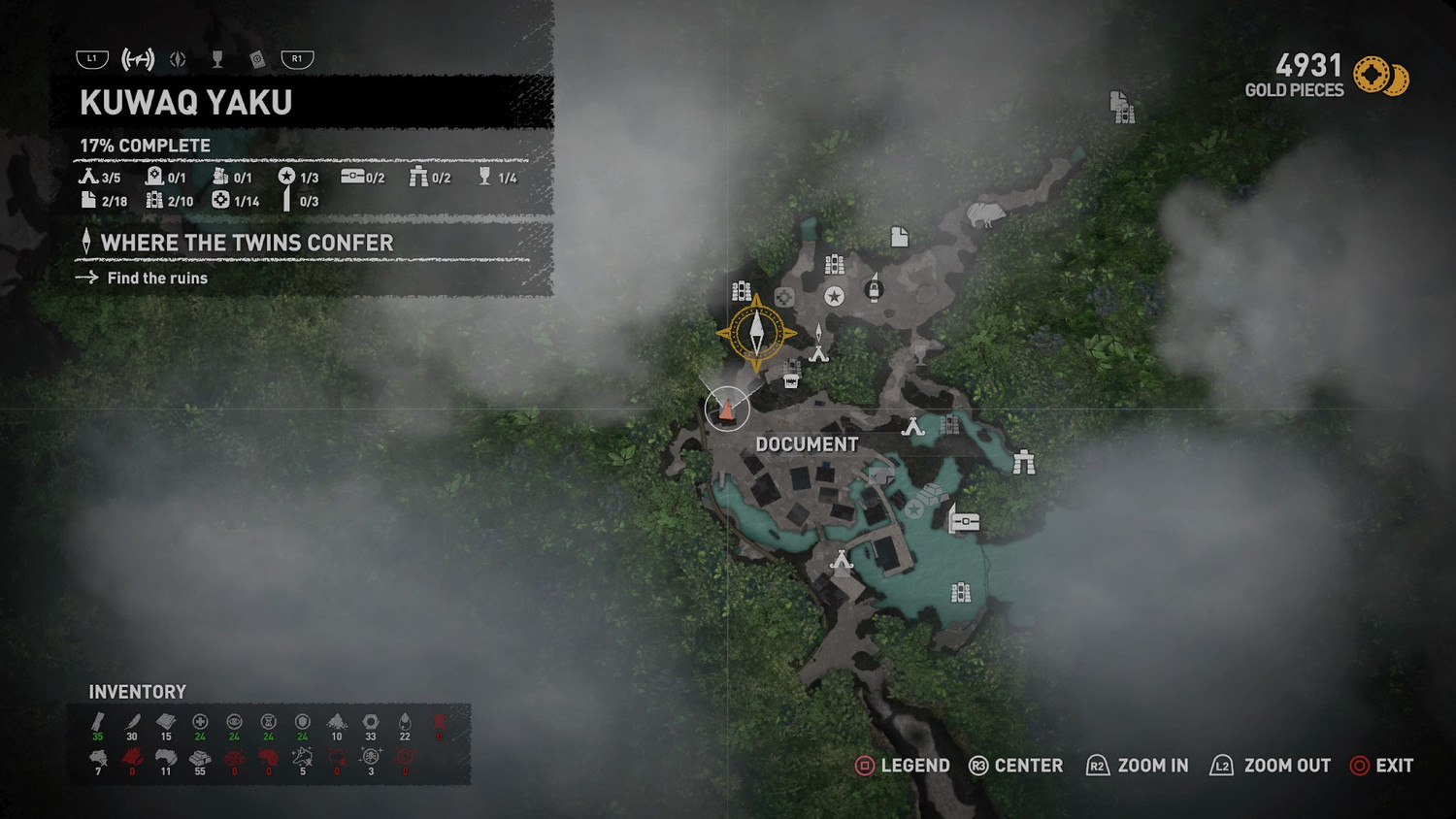 《古墓奇兵暗影》庫阿克雅庫全收集物品及挑戰任務圖文攻略分享