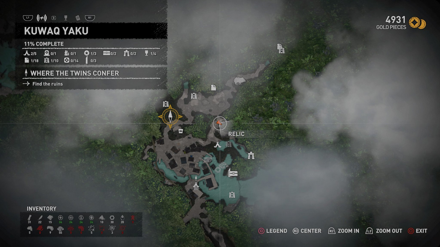 《古墓奇兵暗影》庫阿克雅庫全收集物品及挑戰任務圖文攻略分享