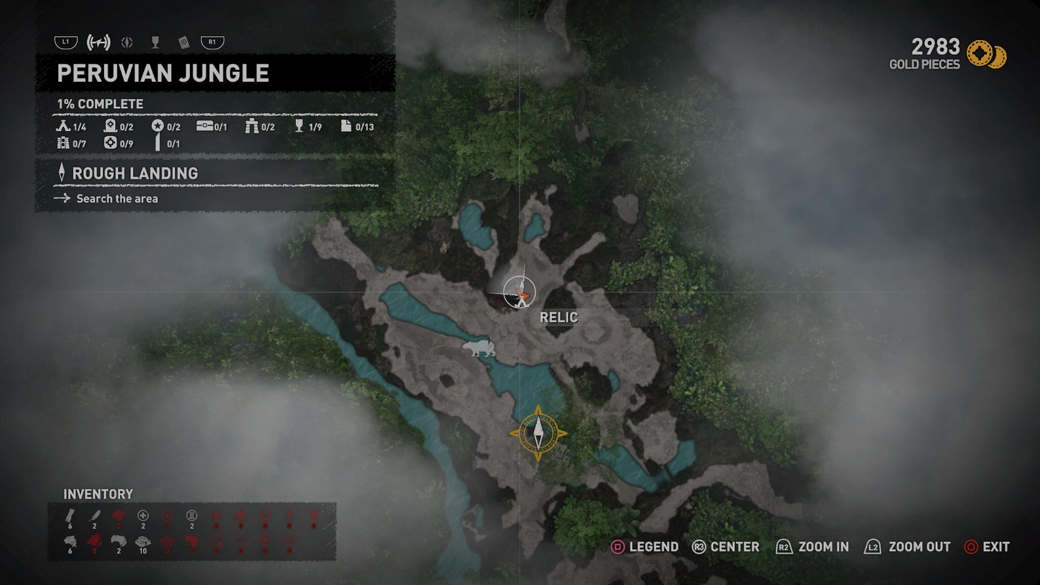 《古墓奇兵暗影》秘魯叢林收藏品在哪 秘魯叢林全地圖收集詳解 《古墓奇兵暗影》秘魯叢林收藏品在哪 秘魯叢林全地圖收集詳解