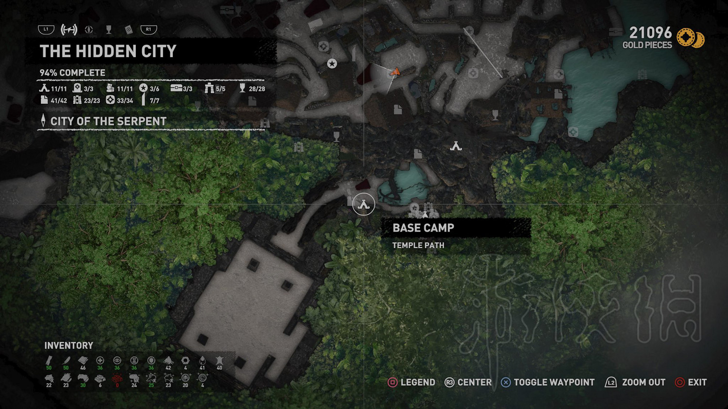 《古墓奇兵暗影》隱秘之城全營地位置一覽 營地都在哪？