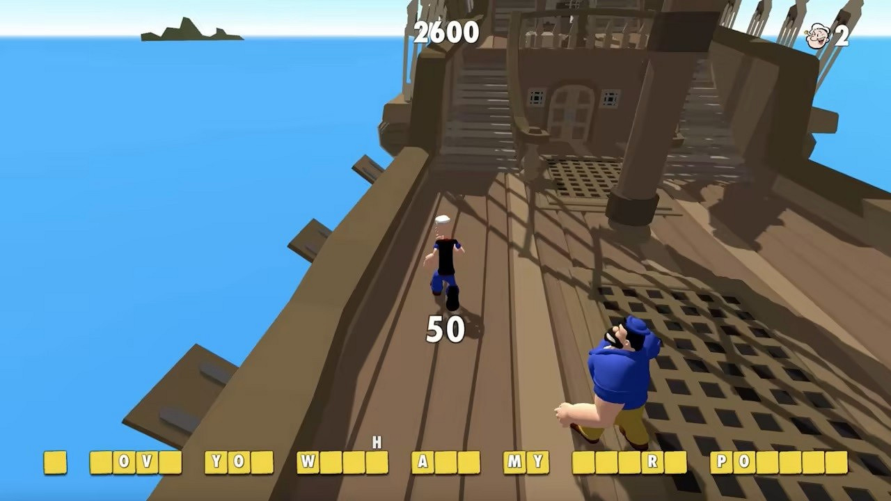 3D玩法《大力水手》遊戲新作 11月4日正式發售